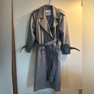VTG London Fog Floral Trench Coat